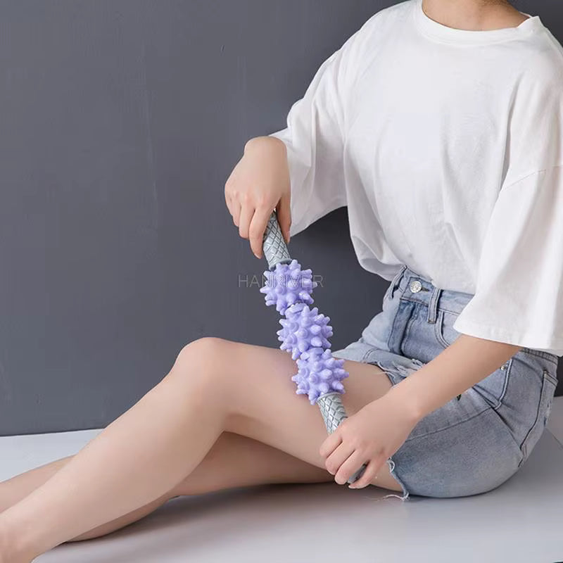 Rodillo de Masaje Cervical con Puntas – Cuello, Espalda y Piernas | Zen Express